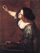 Self-Portrait as the Allegory of Painting fdg GENTILESCHI, Artemisia